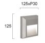 Απλίκα Led D:125X125 Leros Plus Viokef 4137800