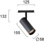 Σποτ Track 20W Magnetic (dimmable) Viokef 4244100