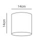 SE21-NM-16-SH1 ADEPT NICKEL MATT WALL LAMP WHITE SHADE+ HOMELIGHTING 77-8299
