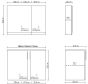 Σετ  Έπιπλο Μπάνιου Βάση Π80*Υ60*Β43 εκ.MDF Χρώμα Μελαμίνης Possitano-Νιπτήρας-Καθρέπτης Savvopoulos Luxury Amazon 004