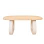 ΤΡΑΠΕΖΙ ΞΥΛΟ-MDF ΛΕΥΚΟ-ΦΥΣΙΚΟ 180x90x76cm Eurolamp 810-00022