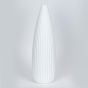 ΒΑΖΟ ΚΕΡΑΜΙΚΟ ΛΕΥΚΟ 13.5x46cm Eurolamp 752-20395