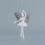 ΝΕΡΑΙΔΑ ΑΚΡΥΛΙΚΗ, ΜΕ ΓΚΡΙ ΦΤΕΡΑ, ΜΕ GLITTER, 9,7x15,7cm Eurolamp 600-44662