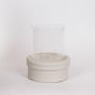 ΚΗΡΟΠΗΓΙΟ ΚΕΡΑΜΙΚΟ ΜΠΕΖ 20x20x23.5cm Eurolamp 819-00518