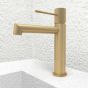 Orabella Terra Brushed gold - Μπαταρία νιπτήρος 10191