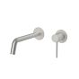 Orabella Preciosa Brushed nickel - Μπαταρία νιπτήρος, εντοιχισμού 2 οπών 10384