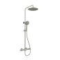 Orabella Preciosa Brushed nickel - Στήλη ντουζ με στρόγγυλη κεφαλή Φ250 10392