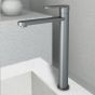 Orabella Aspen Gun metal light Ψηλή - Μπαταρία νιπτήρος 10448