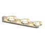 ΑΠΛΙΚΑ ΤΟΙΧΟΥ LED 9W 4000Κ ΟΒΑΛ 3Φ 460X50X116 ΝΙΚΕΛ ARTE ILLUMINA Eurolamp 144-80007