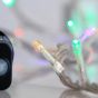 ΣΕΙΡΑ, 240 LED 3mm, 31V ΜΕΤΑΣΧΗΜΑΤΙΣΤΗ, 8 ΠΡΟΓΡΑΜΜΑΤΑ & ΜΝΗΜΗ, ΔΙΑΦΑΝΟ PVC ΚΑΛΩΔΙΟ, OPAL ΧΡΩΜΑΤΙΣΤΟ LED PER 5cm, ΠΡΟΕΚΤΑΣΗ ΠΑΡΟΧΗΣ 3m, IP44 Eurolamp 600-11586