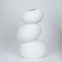 ΒΑΖΟ ΚΕΡΑΜΙΚΟ ΛΕΥΚΟ 21x17x32.2cm Eurolamp 752-20404
