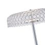 ΦΩΤΙΣΤΙΚΟ ΕΠΙΔΑΠΕΔΙΟ ΜΕΤΑΛΛΟ ΣΤΡΟΓΓΥΛΟ LED 10W 1080Lm 3000K Φ350X1320mm ΑΣΗΜΙ ARTE ILLUMINA PERFORATO Eurolamp 144-15075