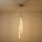 ΦΩΤΙΣΤΙΚΟ ΚΡΕΜΑΣΤΟ LED 33W 1980Lm 3000K 200X2000mm ΛΕΥΚΟ-ΧΡΥΣΟ ARTE ILLUMINA PEARLETTE Eurolamp 144-18088