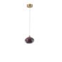 ΑΠΛΙΚΑ ΤΟΙΧΟΥ ΓΥΑΛΙ 4W 240Lm 3000K Φ17XH14 ΧΡΥΣΟ ARTE ILLUMINA CITRUS Eurolamp 144-18145
