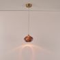ΑΠΛΙΚΑ ΤΟΙΧΟΥ ΓΥΑΛΙ 4W 240Lm 3000K Φ17XH14 ΧΡΥΣΟ ARTE ILLUMINA CITRUS Eurolamp 144-18145