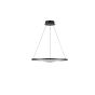 ΦΩΤΙΣΤΙΚΟ ΚΡΕΜΑΣΤΟ 40W 2460Lm 3000K D58XH120 ΜΑΥΡΟ ARTE ILLUMINA EOS Eurolamp 144-18153