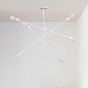 ΦΩΤΙΣΤΙΚΟ ΚΡΕΜΑΣΤΟ 6XΕ27 100X65 ΛΕΥΚΟ ARTE ILLUMINA Eurolamp 144-23003