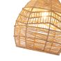 ΦΩΤΙΣΤΙΚΟ ΚΡΕΜΑΣΤΟ BAMBOO ΜΟΝΟΦΩΤΟ 1XE27 Max 15W Φ300X1510mm ΚΑΦΕ ARTE ILLUMINA AITHRA Eurolamp 144-33088