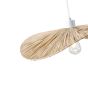ΦΩΤΙΣΤΙΚΟ ΚΡΕΜΑΣΤΟ BAMBOO ΜΟΝΟΦΩΤΟ 1XE27 Max 15W Φ550X1360mm ΜΠΕΖ ARTE ILLUMINA OASIS Eurolamp 144-33094