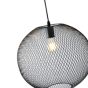 ΦΩΤΙΣΤΙΚΟ ΚΡΕΜΑΣΤΟ ΜΕΤΑΛΛΟ ΜΟΝΟΦΩΤΟ 1xΕ27 Max 15W Φ250X1280mm ΜΑΥΡΟ ARTE ILLUMINA MESH Eurolamp 144-46012