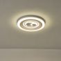 ΠΛΑΦΟΝΙΕΡΑ ΜΕΤΑΛΛΟ-ΠΛΑΣΤΙΚΟ LED 60W 5220Lm 3CCT(3000-4000-6500K) Φ490X50mm ΛΕΥΚΟ ARTE ILLUMINA MOTIVO Eurolamp 144-51035