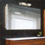 ΑΠΛΙΚΑ ΤΟΙΧΟΥ LED 8W 4000Κ ΤΕΤΡΑΓΩΝΗ 2Φ 320X50X100 ΝΙΚΕΛ ARTE ILLUMINA Eurolamp 144-80004