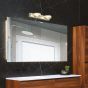 ΑΠΛΙΚΑ ΤΟΙΧΟΥ LED 6W 4000Κ ΟΒΑΛ 2Φ 320X50X116 ΝΙΚΕΛ ARTE ILLUMINA Eurolamp 144-80006