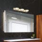 ΑΠΛΙΚΑ ΤΟΙΧΟΥ LED 9W 4000Κ ΟΒΑΛ 3Φ 460X50X116 ΝΙΚΕΛ ARTE ILLUMINA Eurolamp 144-80007