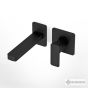 Μπαταρία Νιπτήρα Τοίχου Quadra Eurorama Black Μatt 144904-400