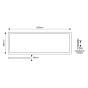 ΦΩΤΙΣΤΙΚΟ ΧΩΝΕΥΤΟ BACKLIT PRO UGR19 120X30 32W 6500Κ 220-240V ΛΕΥΚΟ Eurolamp 145-56323