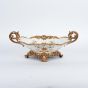 ΦΟΝΤΑΝΙΕΡΑ ΠΟΛΥΡΕΖΙΝ ΛΕΥΚΗ - ΧΡΥΣΗ 44x25x17cm Eurolamp 752-21014