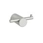 Orabella Διπλό άγκιστροσε Brushed nickel 15191