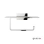 ΧΑΡΤΟΘΗΚΗ ΜΕ ΕΤΑΖΕΡΑ 19x11,6 εκ. CRAFT GEESA INOX ΛΕΙΟ 1524-110