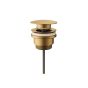 Βαλβίδα click-clack διαιρούμενη Brushed gold 15249