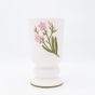 ΒΑΖΟ ΚΕΡΑΜΙΚΟ ΛΕΥΚΟ-ΜΕ ΛΟΥΛΟΥΔΙΑ 15x14.5x27.2cm Eurolamp 819-00211