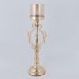 ΚΗΡΟΠΗΓΙΟ ΜΕΤΑΛΛΙΚΟ ΧΡΥΣΟ 15x42cm Eurolamp 752-24095