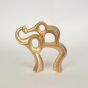 ΕΛΕΦΑΝΤΑΣ ΠΟΛΥΡΕΖΙΝ ΧΡΥΣΟΣ 19.5x6.4x19.2cm Eurolamp 752-11600