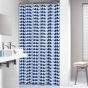 Whale 180x200 blue κουρτίνα μπάνιου πλαστική Sealskin  210971324
