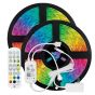 ΤΑΙΝΙΑ LED KIT 2 Χ 5 ΜΕΤΡΩΝ RGB 12V + DRIVER + Wifi CONTROLLER ΜΕ ΜΟΥΣΙΚΗ IP20 Eurolamp 145-70044