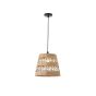 ΦΩΤΙΣΤΙΚΟ ΚΡΕΜΑΣΤΟ ΣΧΟΙΝΙ-ΜΕΤΑΛΛΟ ΜΟΝΟΦΩΤΟ Ε27 Max 15W Φ300X1350mm ΜΑΥΡΟ-ΧΑΚΙ ARTE ILLUMINA HELIOS Eurolamp 144-32022