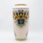 ΒΑΖΟ ΚΕΡΑΜΙΚΟ ΜΠΕΖ-ΧΡΩΜΑΤΙΣΤΟ 18.5x18.5x40cm Eurolamp 819-00187
