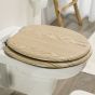 Tiger Scaffold Wood Look Καπάκι Λεκάνης MDF Oak 252022546 252022546