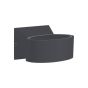 Φωτιστικό Χωνευτό Εξ.Χώρου IP65 11x10xH4,5cm Led SMD 6w Χυτό Αλουμίνιο Γραφίτης Sun Light 25792