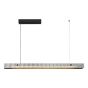 ΦΩΤΙΣΤΙΚΟ ΚΡΕΜΑΣΤΟ ΓΡΑΜΜΙΚΟ ΜΟΝΟΦΩΤΟ LED 25W 1500x190x1180mm 3 CCT ΜΑΥΡΟ ARTE ILLUMINA Eurolamp 144-16021