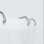 Umbrella chrome με 12 ακτίνες βραχίονας μπάνιου γωνιακός Sealskin 272226304