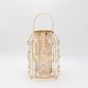 ΦΑΝΑΡΙ ΜΕΤΑΛΛΙΚΟ ΧΡΥΣΟ 20x27cm Eurolamp 819-00251
