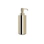 Ντισπένσερ Μεταλλικό Επικαθήμενο 220ml W60xD60xH190mm Light Gold Gloss PVD Verdi 3012052