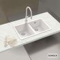 ΝΕΡΟΧ. MANHATTAN ΥΠΟΚ. 75x45,6 SCHOCK CRISTALITE SUPERWHITE GR 30290U-1301