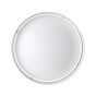 Φωτιστικό Πλαφόν Οροφής 3x3,6w Warm White 1100lm Ø320xH90mm Νίκελ Ματ-Λευκό Ύφασμα-Γυαλί Eglο Pasteri 31588