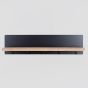 ΡΑΦΙ ΤΟΙΧΟΥ ΜΕΤΑΛΛΙΚΟ ΜΑΥΡΟ 60x11x15cm Eurolamp 750-31532
